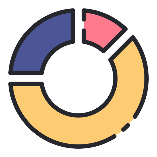 Круговая диаграмма Good Ware Lineal Color иконка