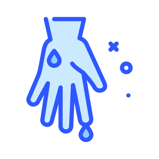 handschoenen Darius Dan Blue icoon