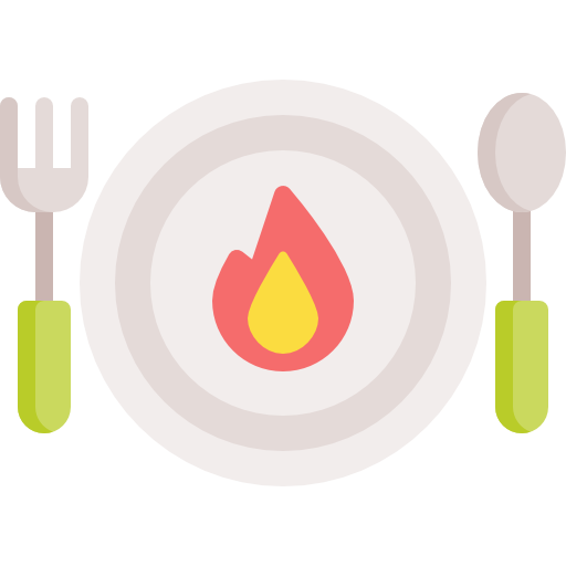Hot dish Special Flat icon