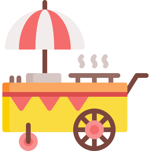 Street food Special Flat icon