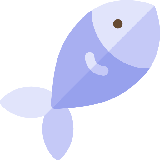 Fish Basic Rounded Flat icon