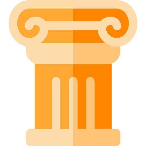 kolumna dekoracyjna Basic Rounded Flat ikona