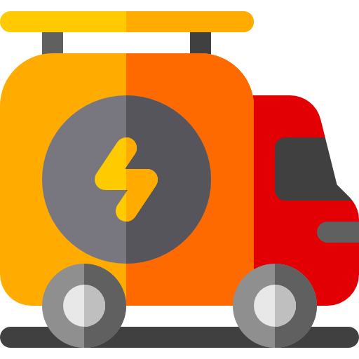 servicio de electricista Basic Rounded Flat icono