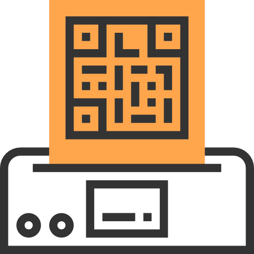 qr code Meticulous Yellow shadow icona