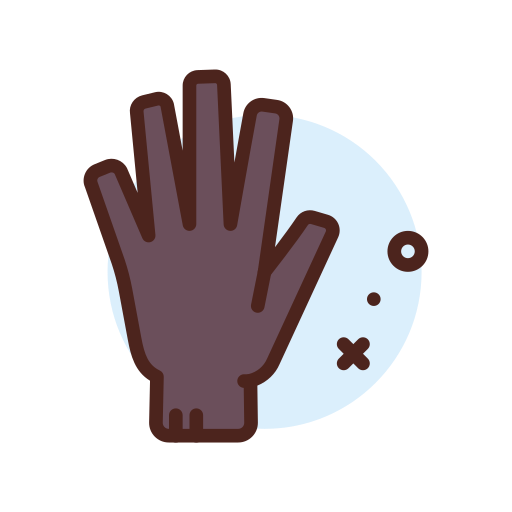 Glove Darius Dan Lineal Color icon