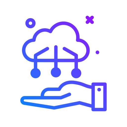 Cloud Generic Gradient icon