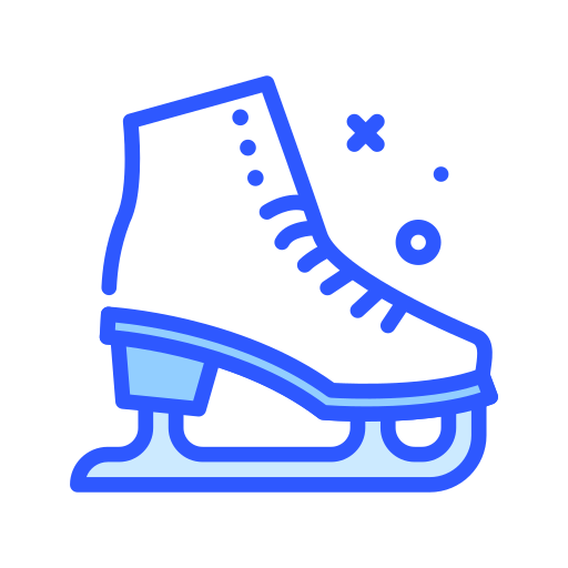 patinar sobre hielo Darius Dan Blue icono