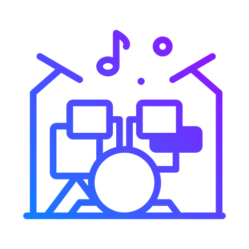 ドラム Generic Gradient icon