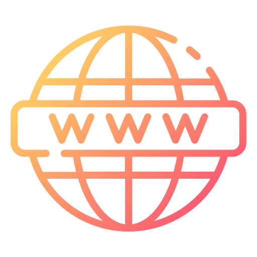 World wide web Good Ware Gradient icon