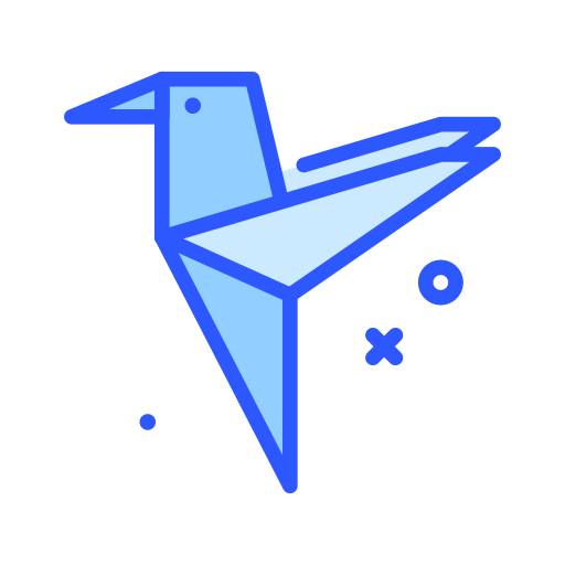 pájaro Darius Dan Blue icono