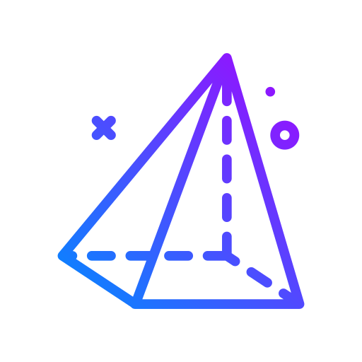 triângulo Generic Gradient Ícone