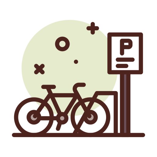 Bicycle Darius Dan Lineal Color icon
