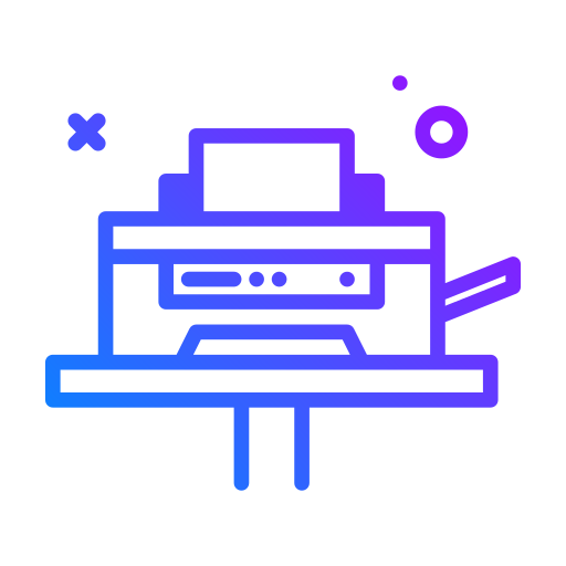 impressora Generic Gradient Ícone