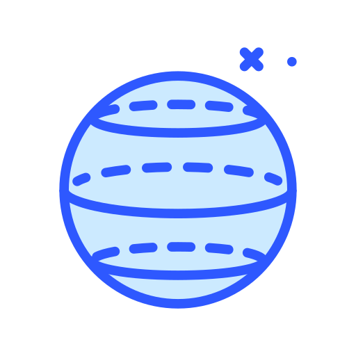 sphère Darius Dan Blue Icône