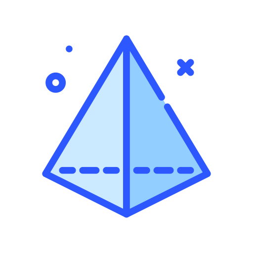 triangolo Darius Dan Blue icona