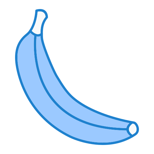 banana Generic Blue icona