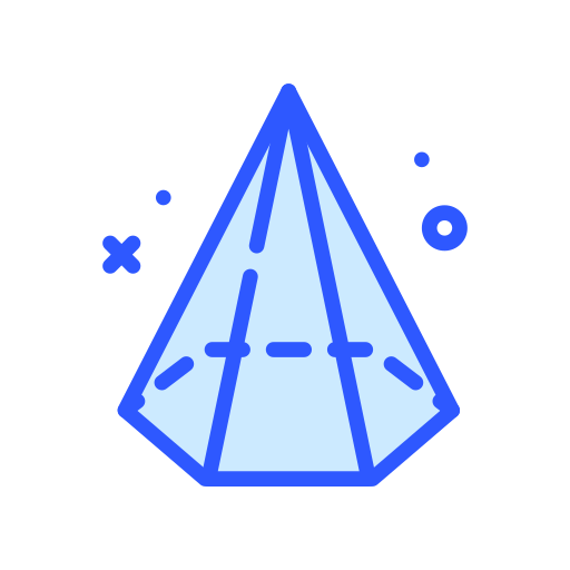 기하학적 모양 Darius Dan Blue icon