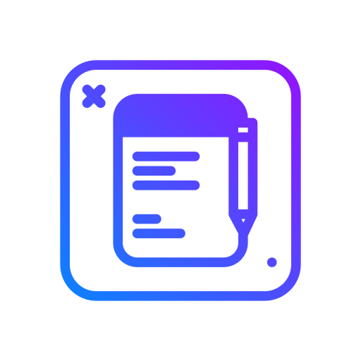 anmerkungen Generic Gradient icon