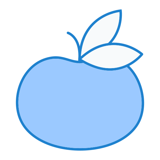 mandarino Generic Blue icona