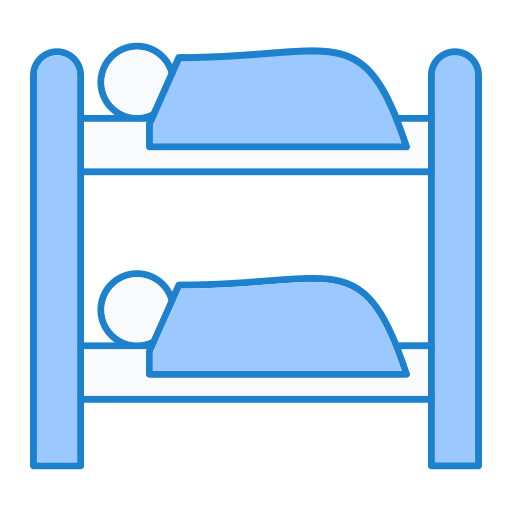 Двухъярусная кровать Generic Blue иконка