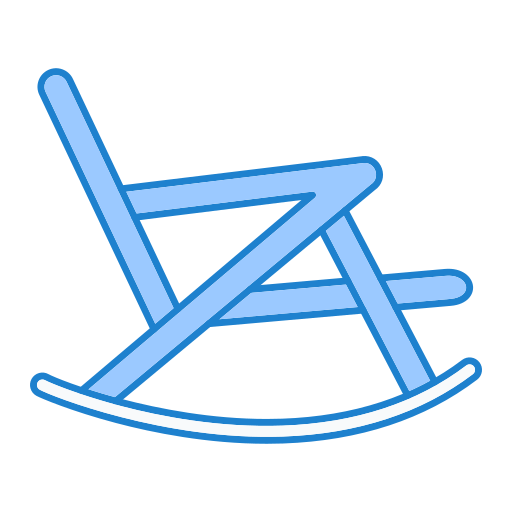 schaukelstuhl Generic Blue icon