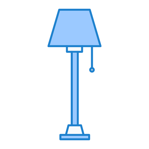 lampa podłogowa Generic Blue ikona