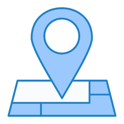 Map location Generic Blue icon