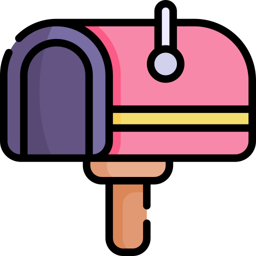 briefkasten Kawaii Lineal color icon