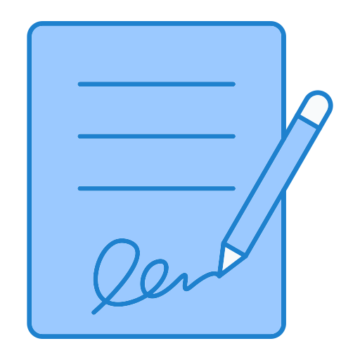 firmar Generic Blue icono