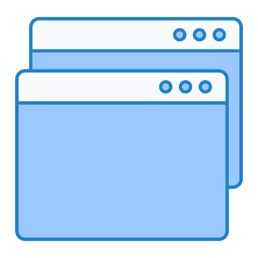 registerkarten Generic Blue icon