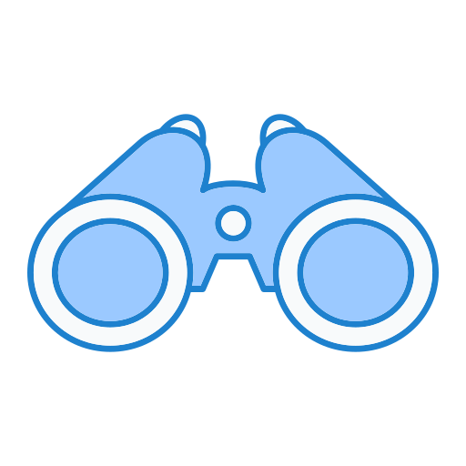 双眼鏡 Generic Blue icon