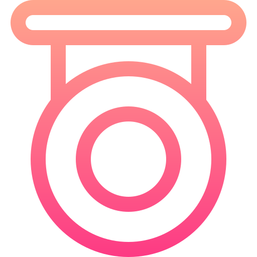 gong Basic Gradient Lineal color icon
