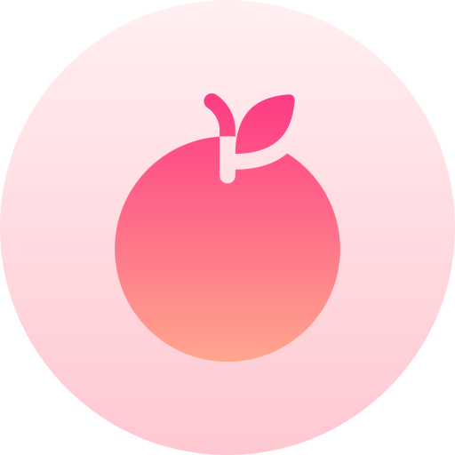 오렌지 Basic Gradient Circular icon