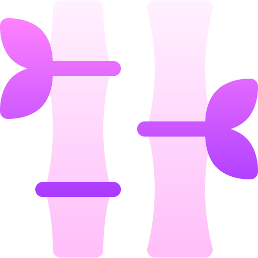 Бамбук Basic Gradient Gradient иконка