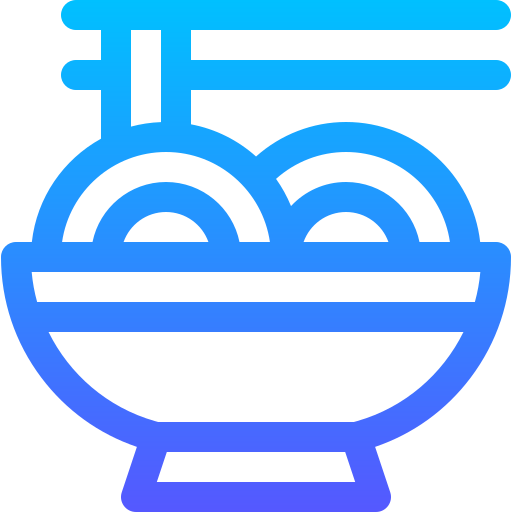麺 Basic Gradient Lineal color icon