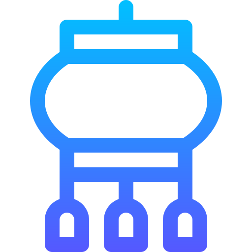 ランタン Basic Gradient Lineal color icon