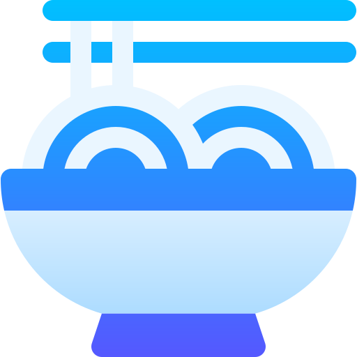 麺 Basic Gradient Gradient icon