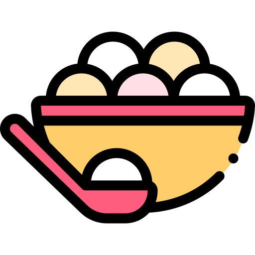 tang-yuan Detailed Rounded Lineal color icon