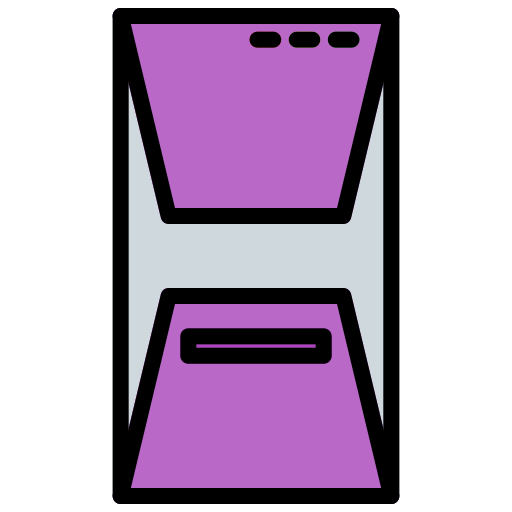 ordenador personal Generic Outline Color icono