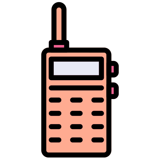 walkie talkie Generic Outline Color icono