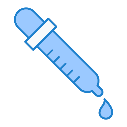 pipet Generic Blue icoon