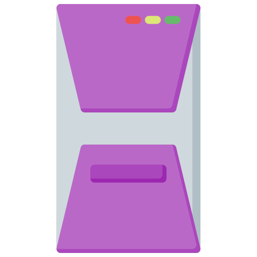 ordenador personal Generic Flat icono