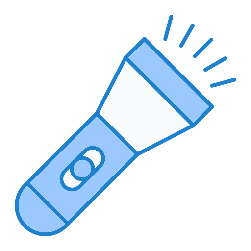 Flashlight Generic Blue icon
