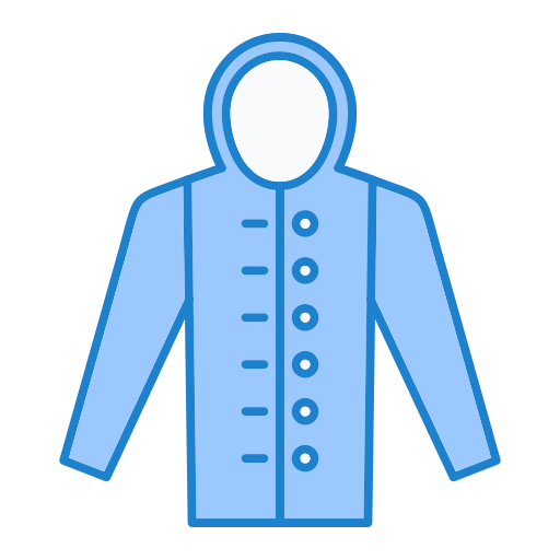 impermeable Generic Blue icono