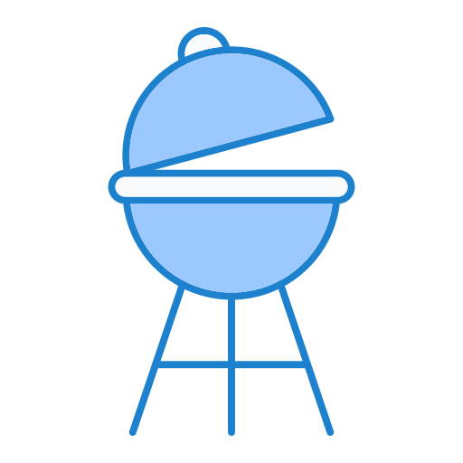 barbecue Generic Blue icoon