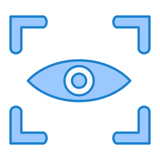 網膜 Generic Blue icon