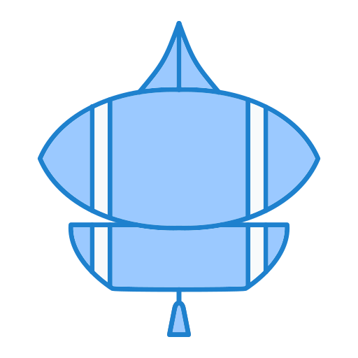 cerf-volant Generic Blue Icône