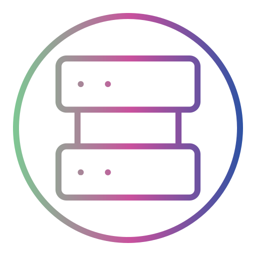 server Generic Gradient icona