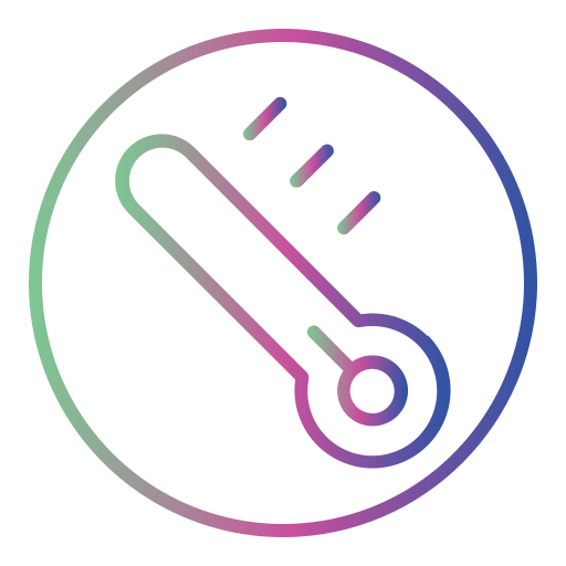 Thermometer Generic Gradient icon