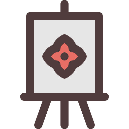 Painting Generic Outline Color icon